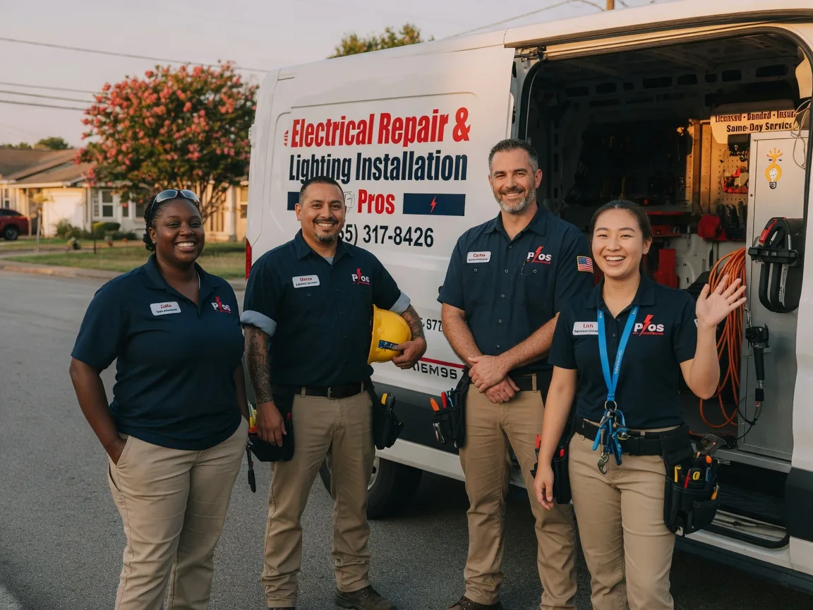 Licensed Electrician company in Overton, TX